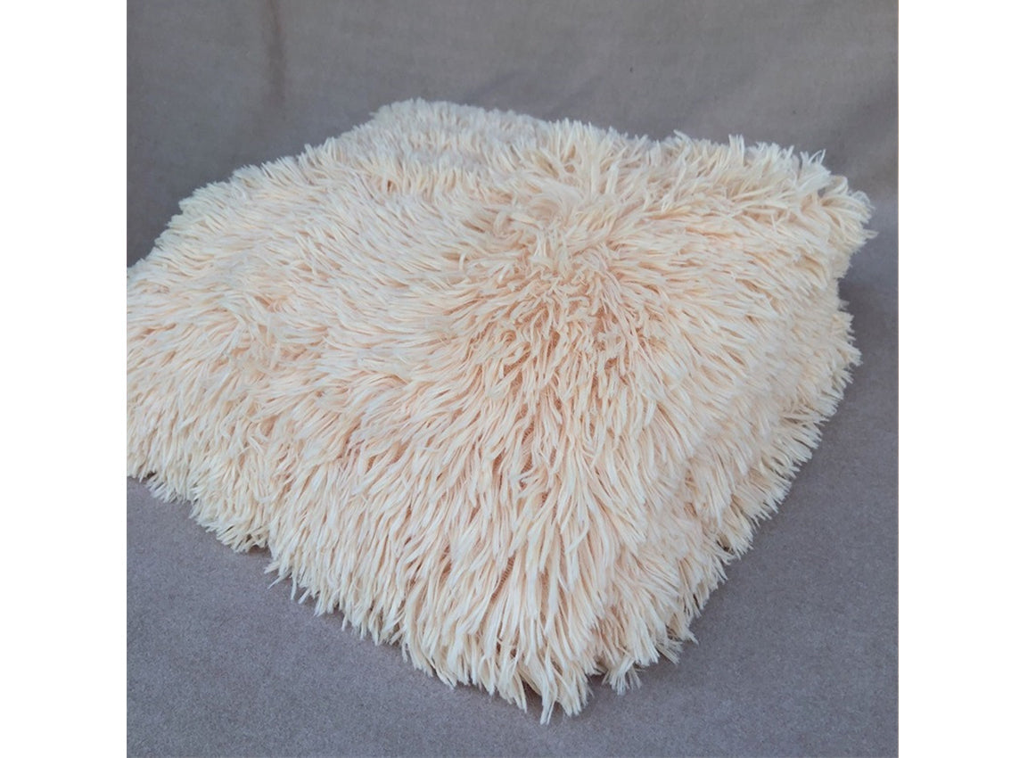 Kate Various Color Long Plush Faux Fur Blanket for Photography -UK