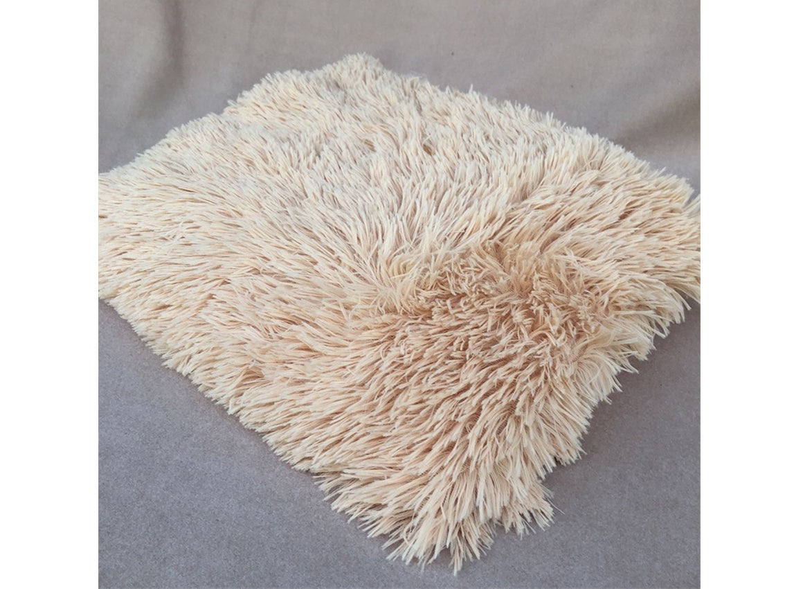 Kate Various Color Long Plush Faux Fur Blanket for Photography -UK