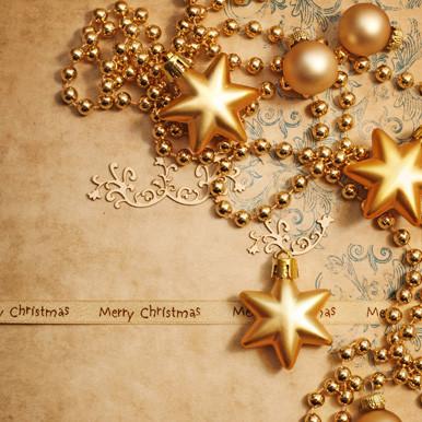 Katebackdrop£ºKate Golden Photography Backrops Background Merry Christmas Stars Backdrop