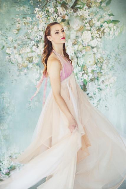 Katebackdrop£ºKate Painting Green Spring Flowers backdrop Background