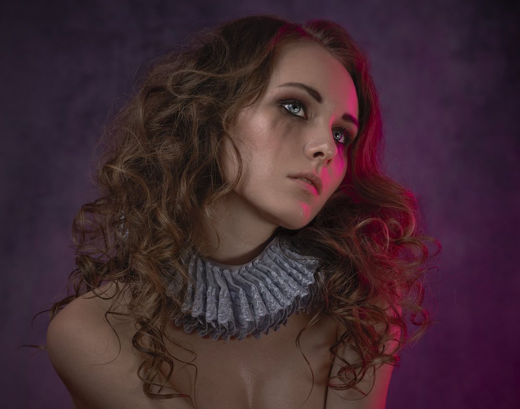 Kate Dark Purple Texture Abstract Backdrop for Photography -UK