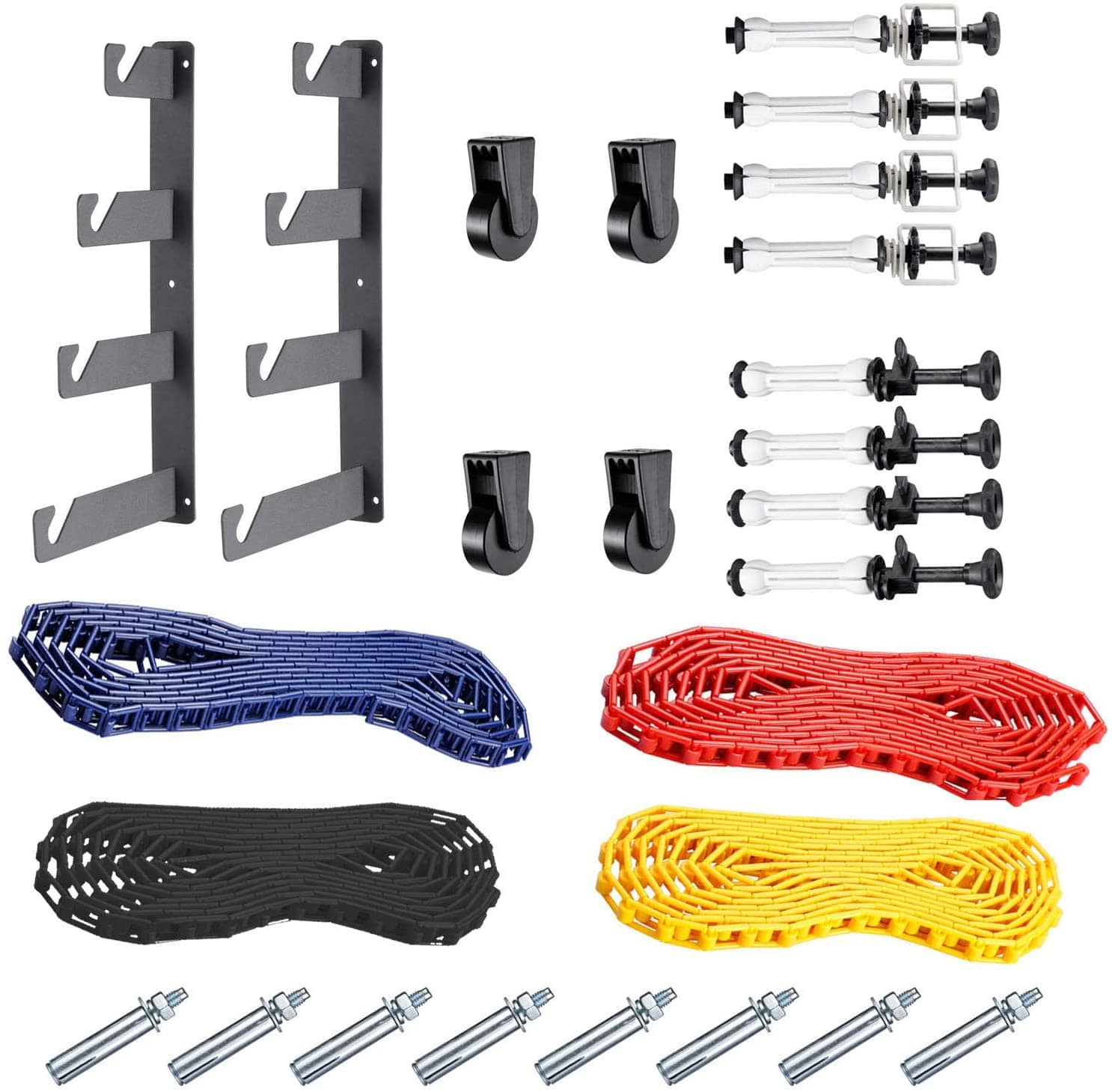 Equipment 4 Roller Wall Mounting Manual Backdrop Stand Support UK -UK