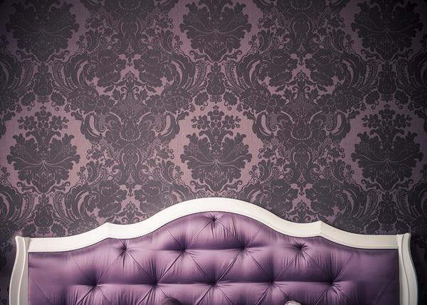 Kate Purple Bed board for Photography Backdrop -UK