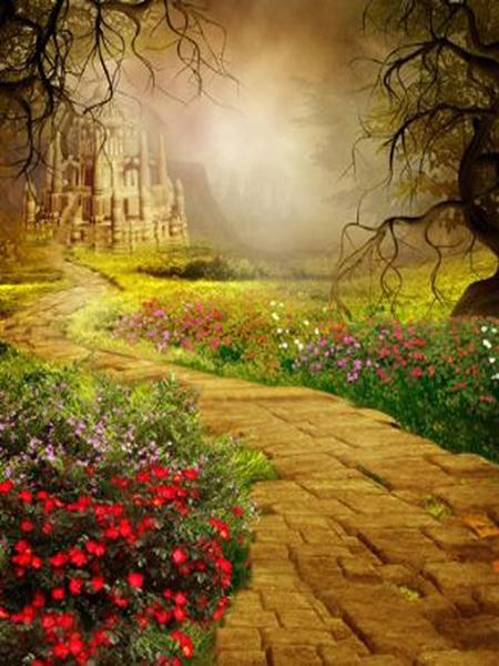 Kate Autumn Backdrop Fantasy Fariy Tale Background - Kate backdrops UK
