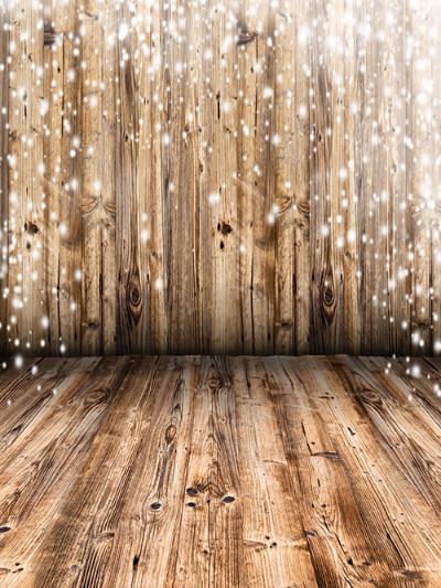Katebackdrop£ºKate Light Brown Wood Children Christmas Photography Backdrop