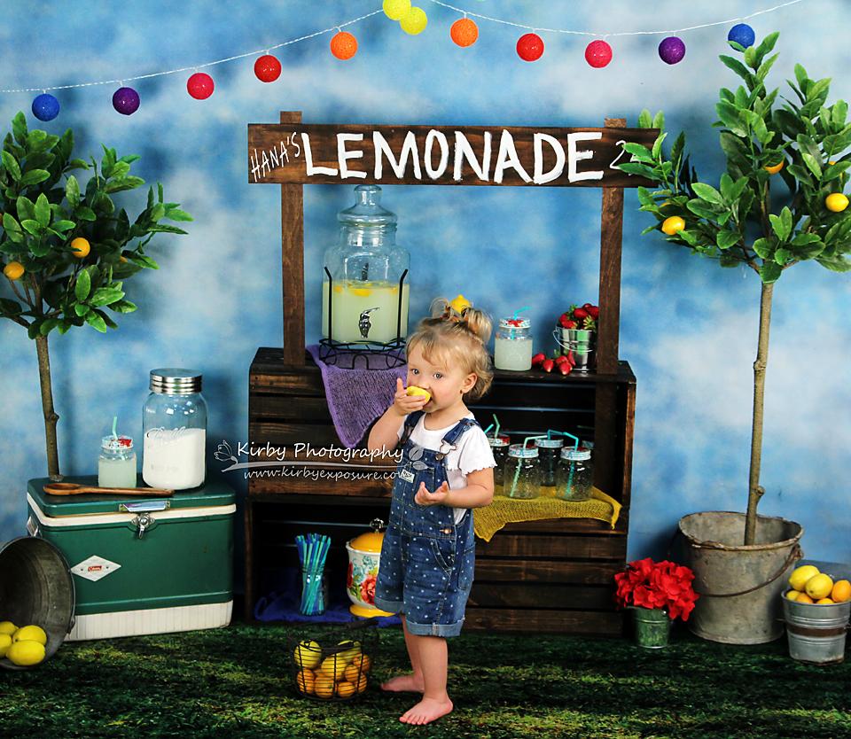 Kate When Life Gives You Lemons Summer Backdrop designed by Arica Kirby -UK