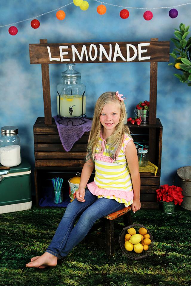 Kate When Life Gives You Lemons Summer Backdrop designed by Arica Kirby -UK