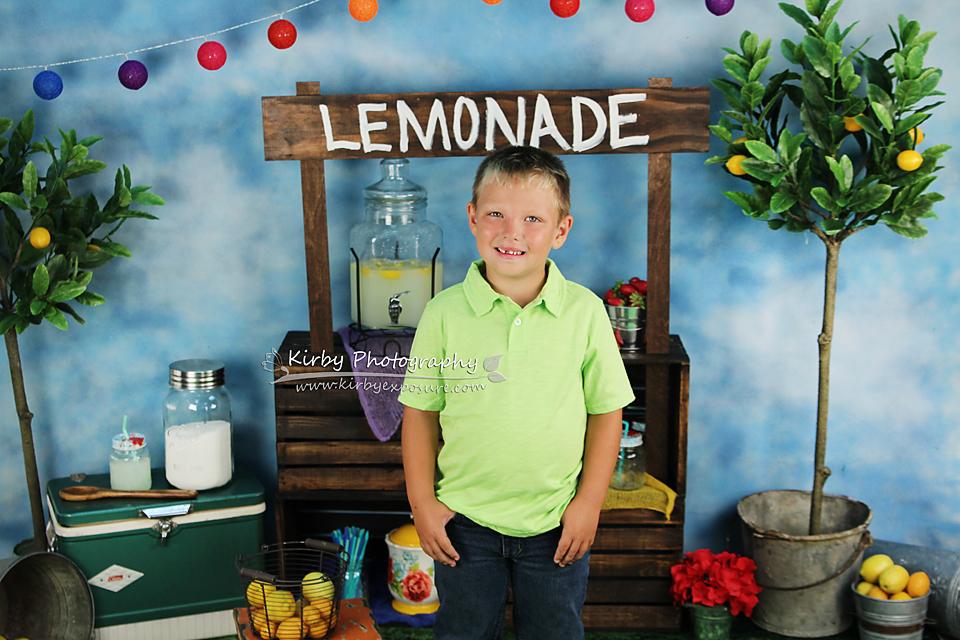 Kate When Life Gives You Lemons Summer Backdrop designed by Arica Kirby -UK