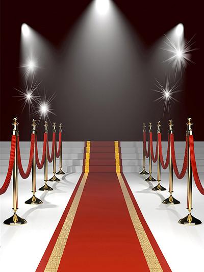 Katebackdrop:Kate Red Carpet Stairs Light Black Background Wedding Photo