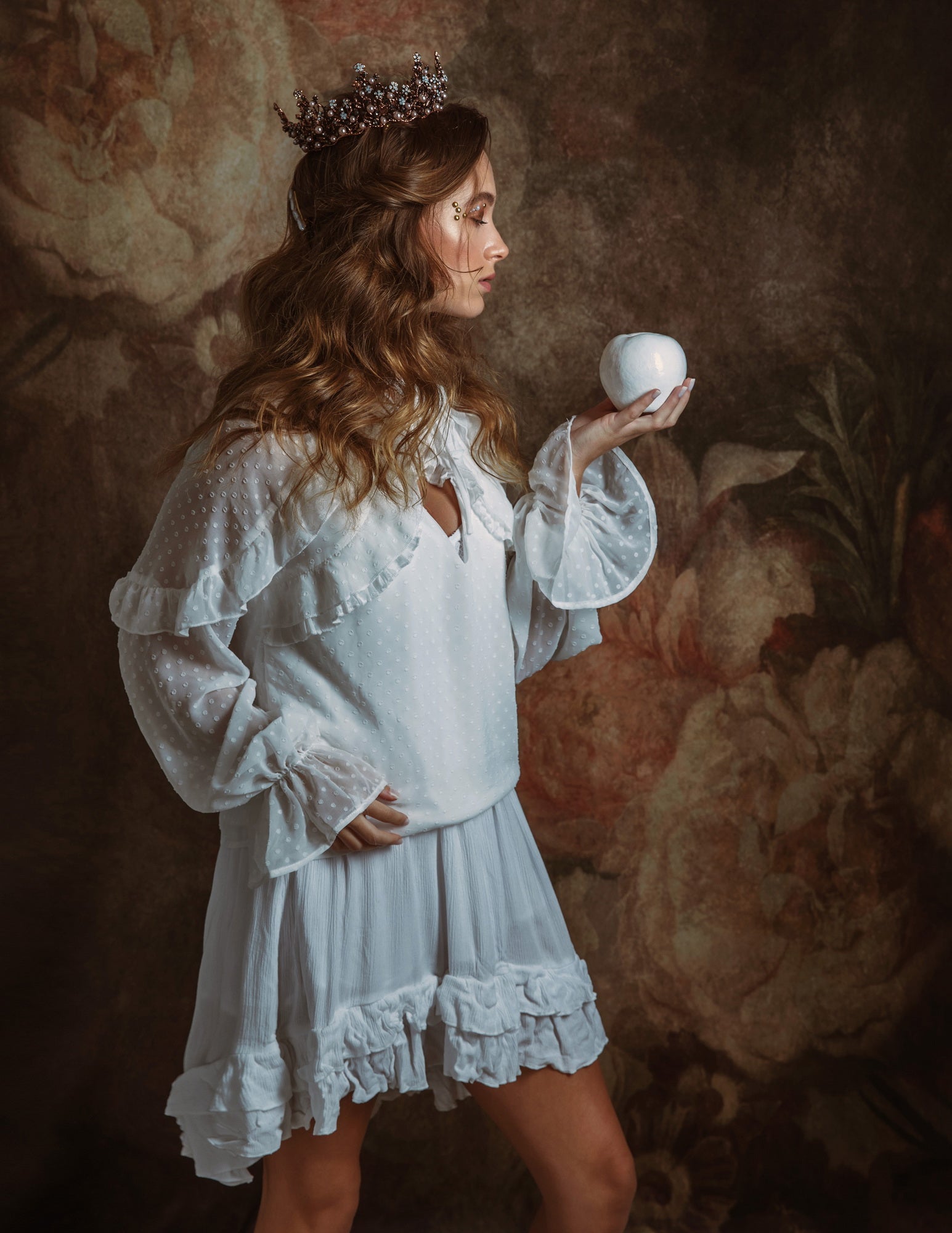 Kate Fine Art Floral Retro Backdrop for Photography -UK