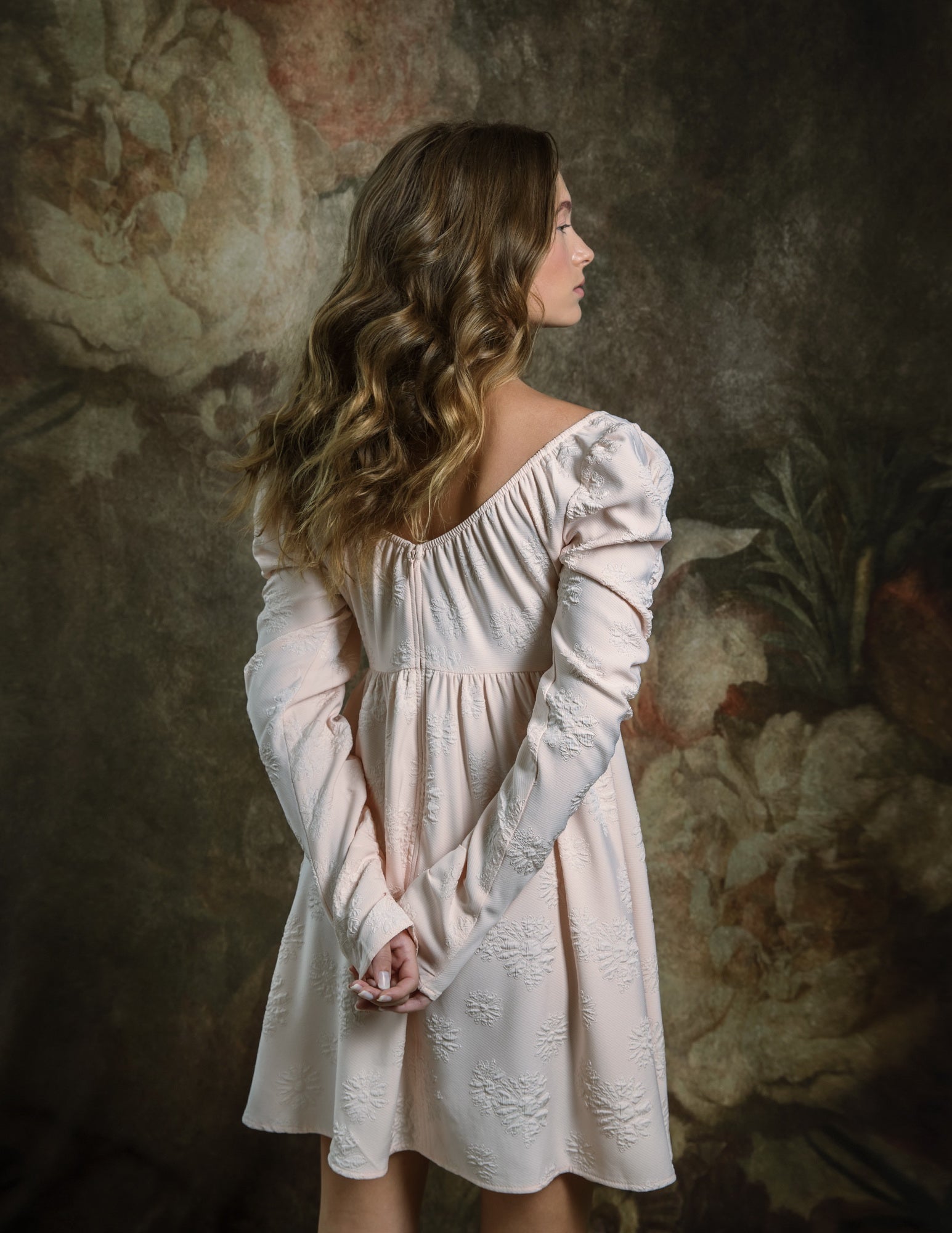 Kate Fine Art Floral Retro Backdrop for Photography -UK