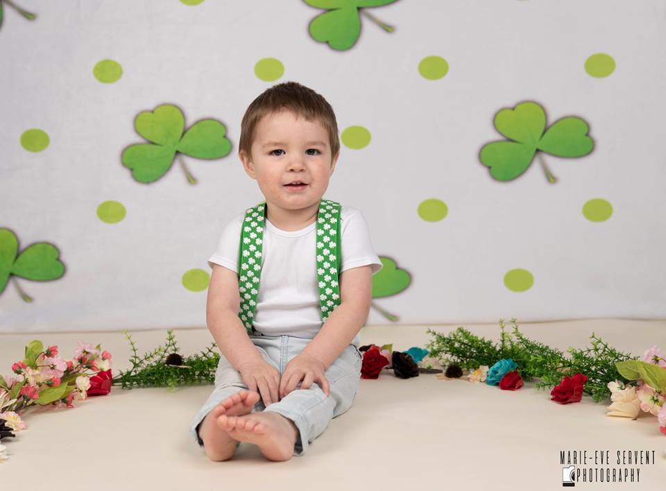Kate St.Patrick's Day Backdrop for Photography designed by Jerry_Sina -UK