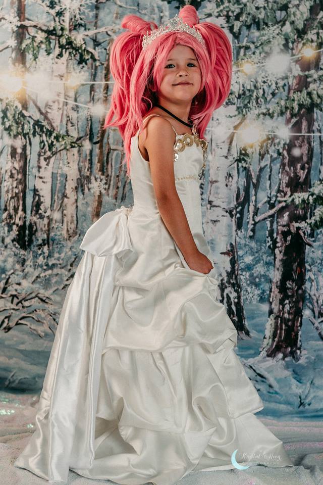 Kate Christmas Winter Snow Tree With Lights Backdrop for Photography Designed by JFCC -UK