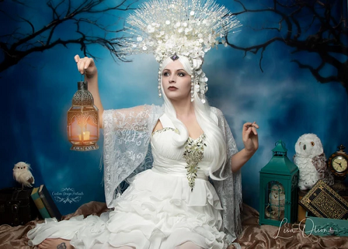 Kate Halloween Backdrop for Pictures Blue Moon Bat Tree Backdrop - Kate Backdrop UK