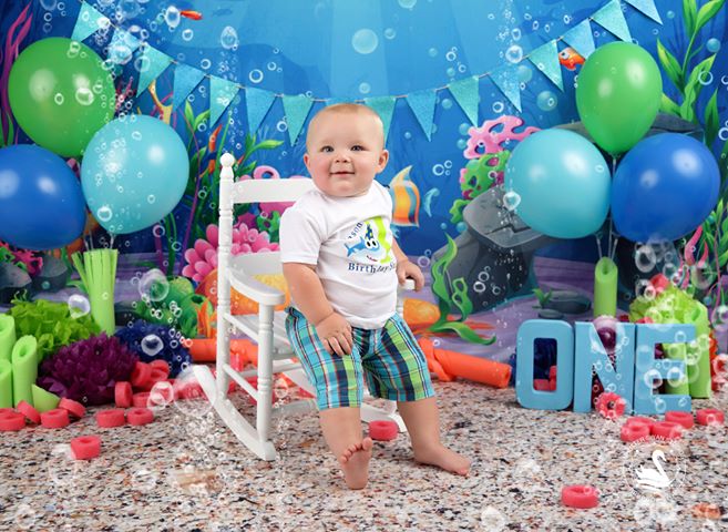 Kate Mermaid Underwater World Scene Backdrops for Photography -UK