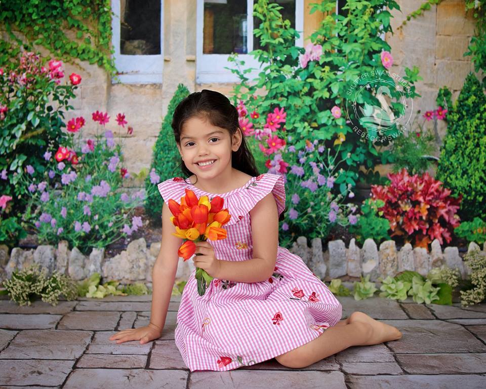 Kate Spring Secret Window Backdrop -UK