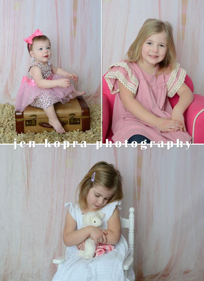 Kate Glitter Me Pink Backdrop for Photography designed by Arica Kirby -UK