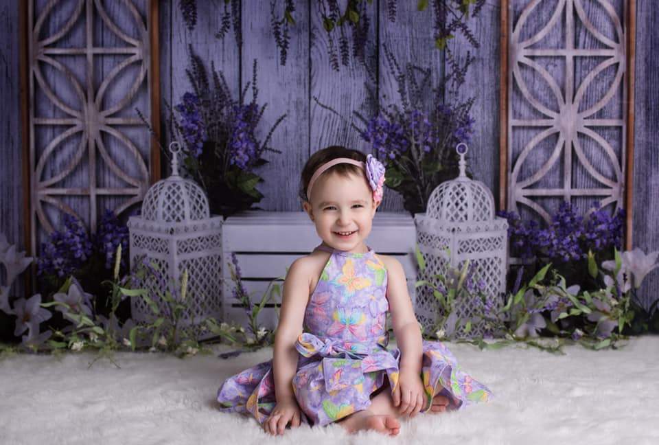 Kate Peaceful Lavender Backdrop for Easter/Spring -UK