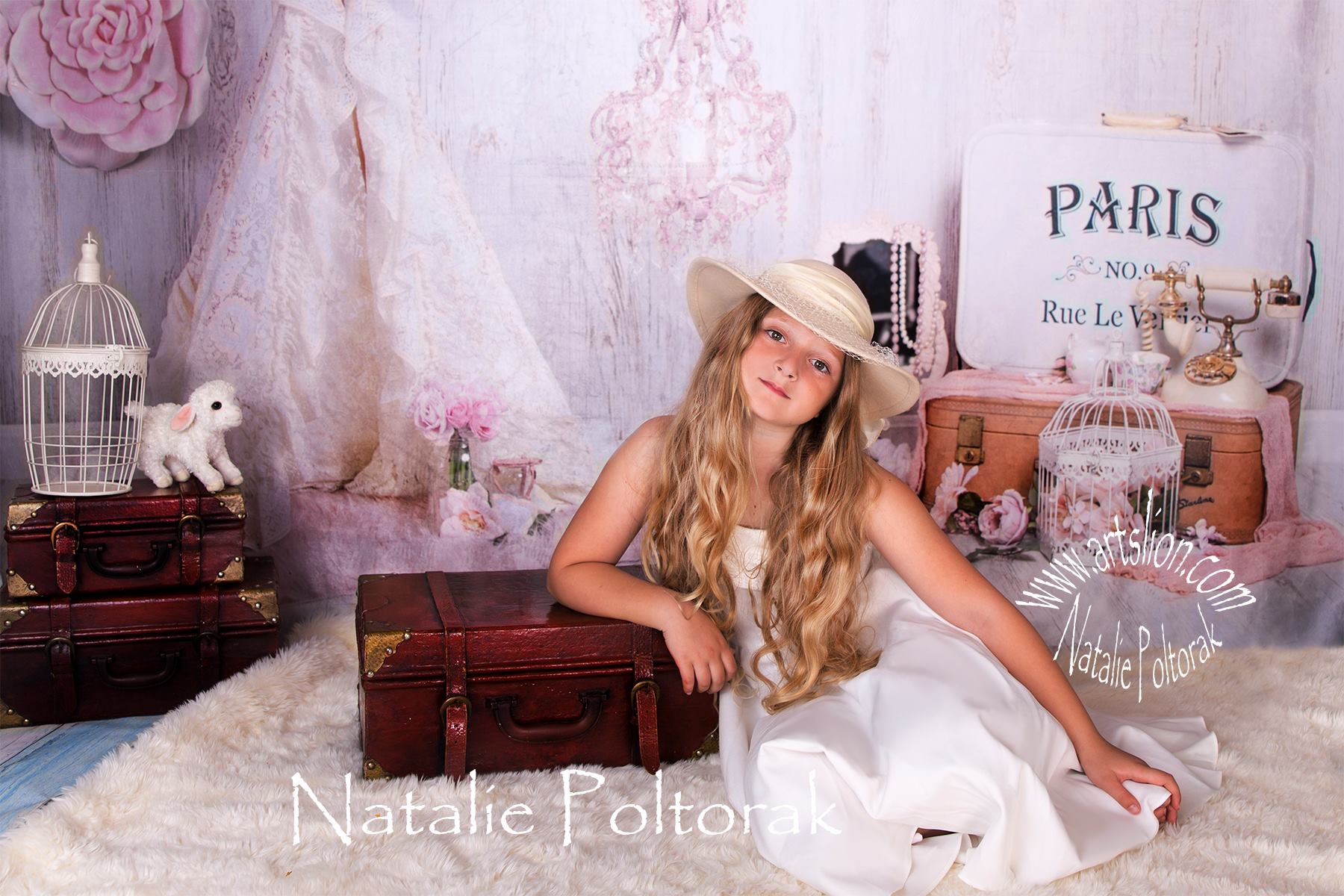 Kate Vintage Vibes Backdrop for Photography Designed by Erin Larkins -UK