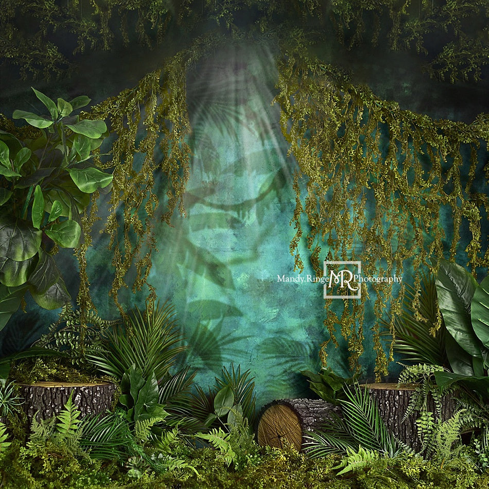 Kate Jungle Backdrop Designed by Mandy Ringe Photography -UK