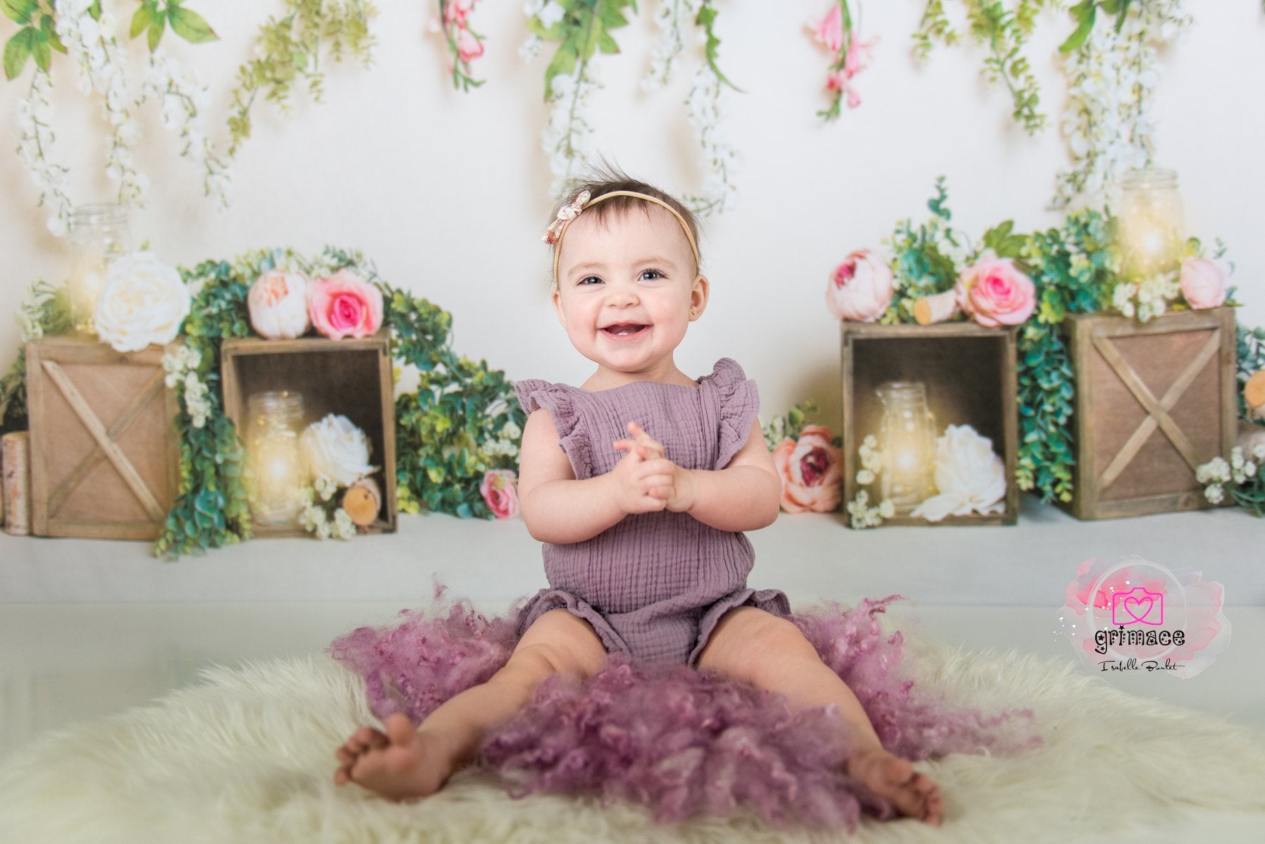 Kate Spring Flower Decoration Backdrop Designed by Megan Leigh Photography -UK