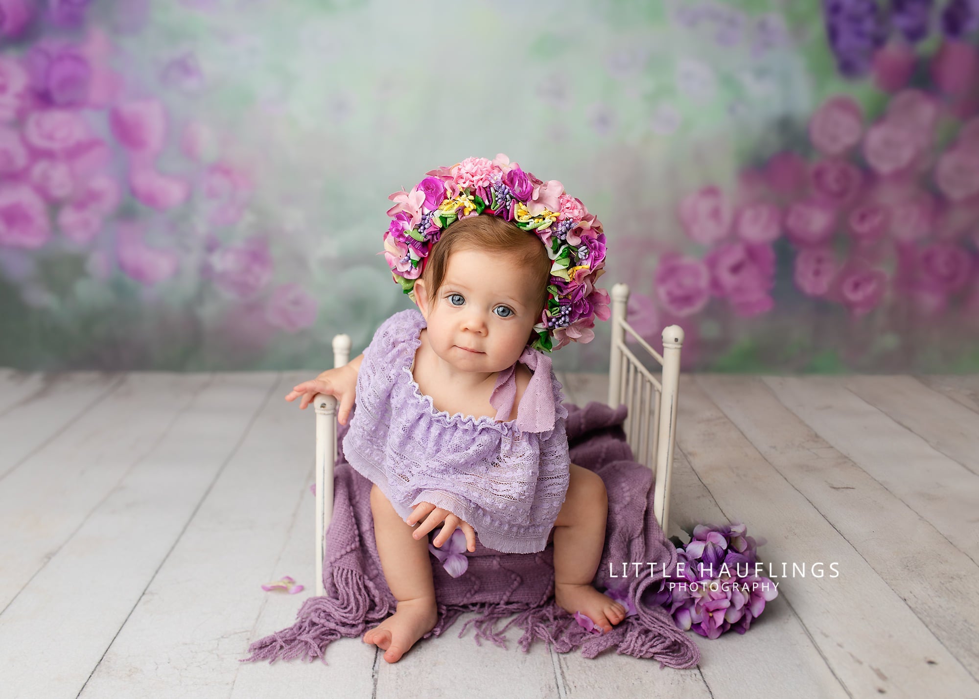 Kate Fine Art Blurry Flowers Bush Backdrop for Photography -UK