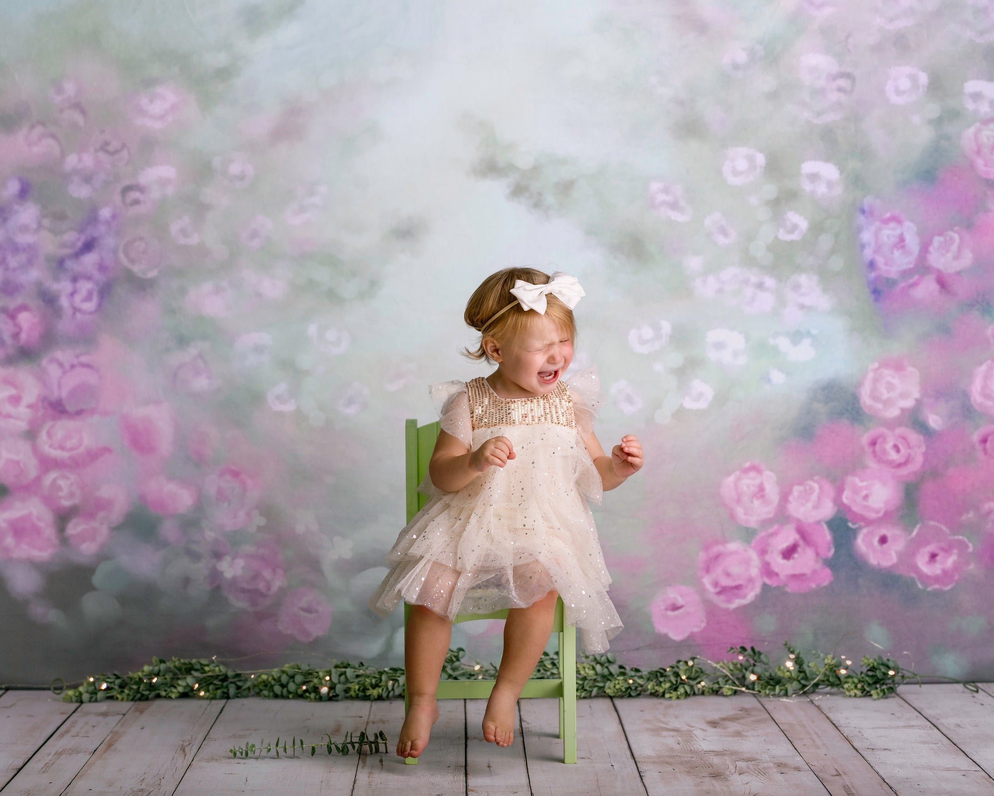 Kate Fine Art Blurry Flowers Bush Backdrop for Photography -UK