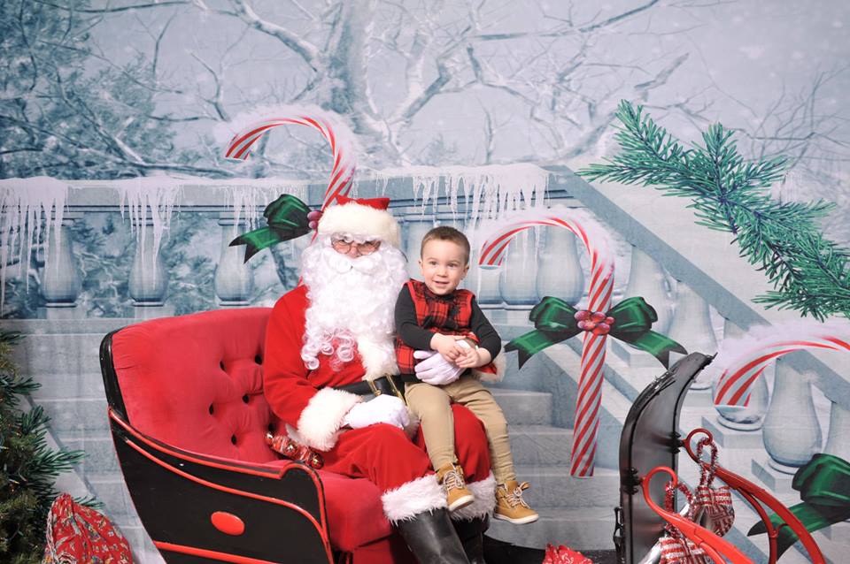 Kate Winter Scene Moon Snowflake Background Christmas - Kate backdrop UK