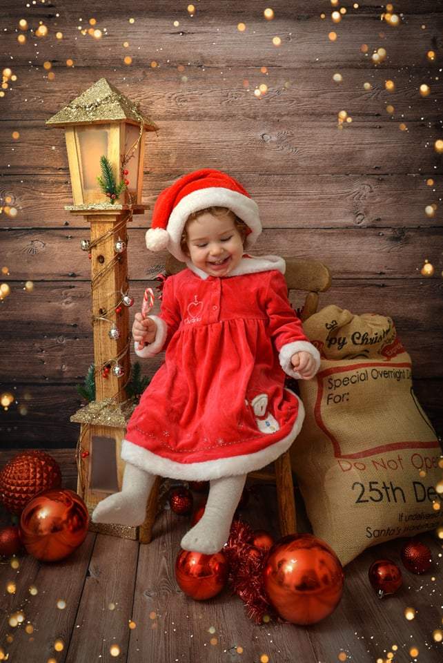 Kate Dark wood backdrop + wood floor mat - Kate backdrop UK