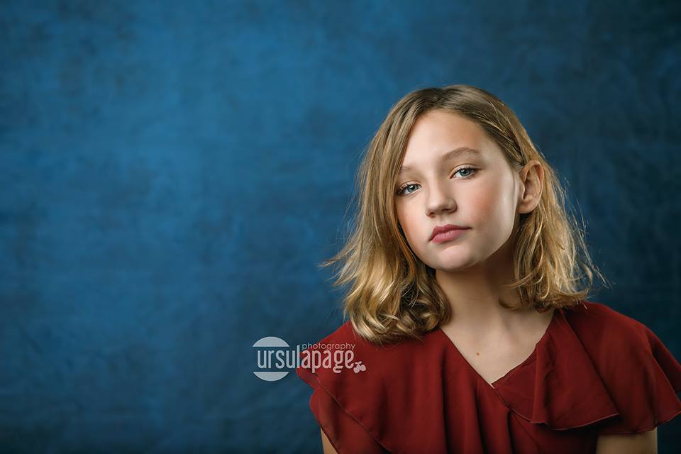 Kate Dark Blue Abstract Backdrop for Photography -UK