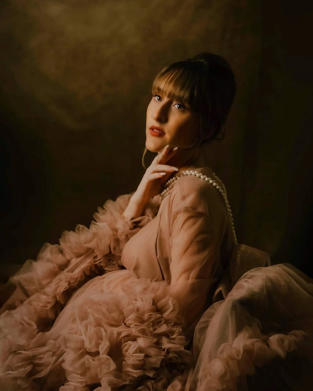 Kate Sweep Backdrop Brown Abstract For Photography -UK