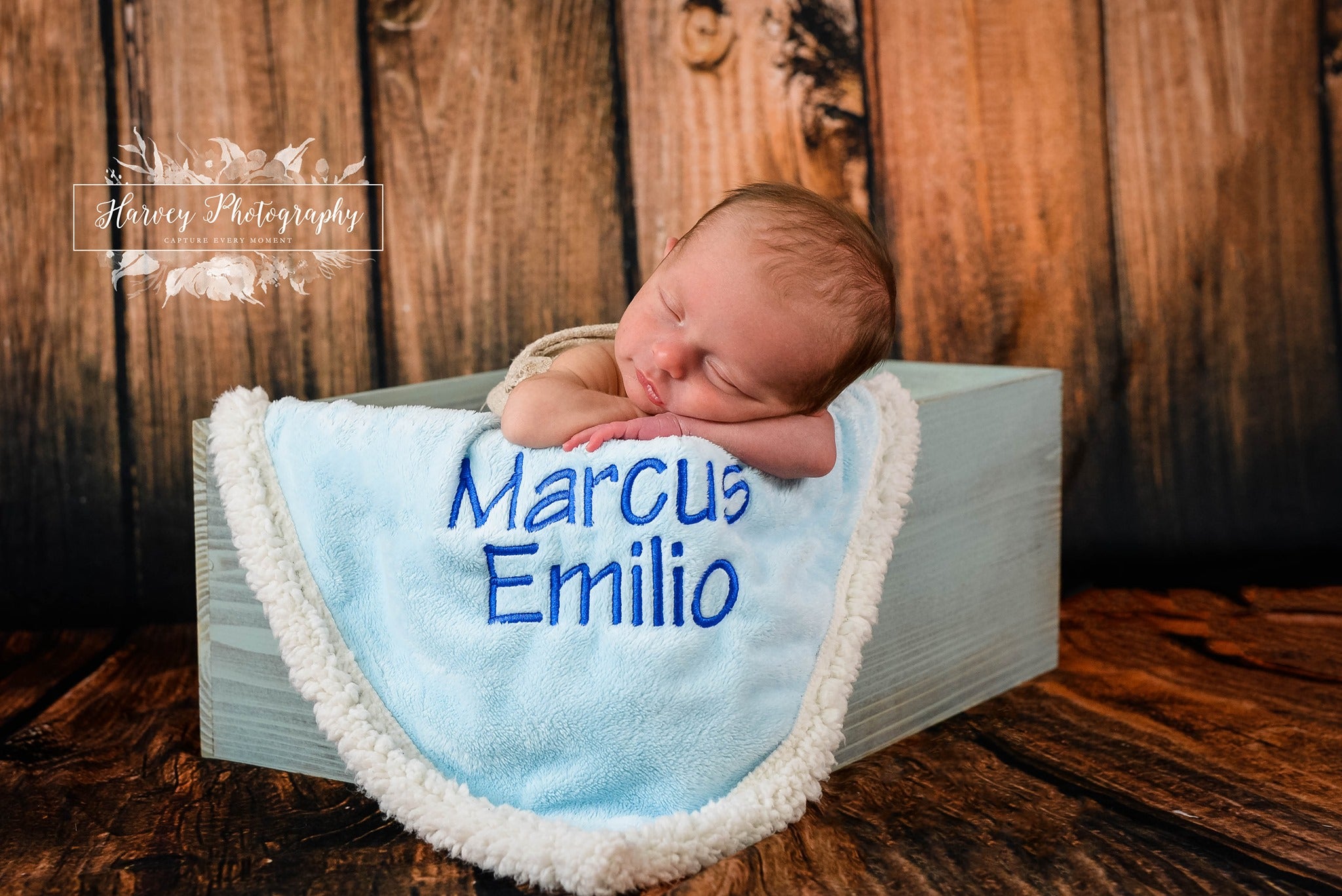 Kate Brown Wood Backdrop For Baby Newborn Photography Shoot -UK