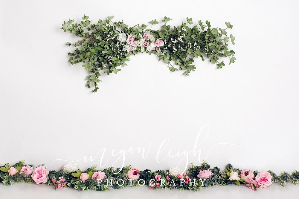 Kate Spring Flowers Backdrop for Photography Designed by Megan Leigh Photography -UK