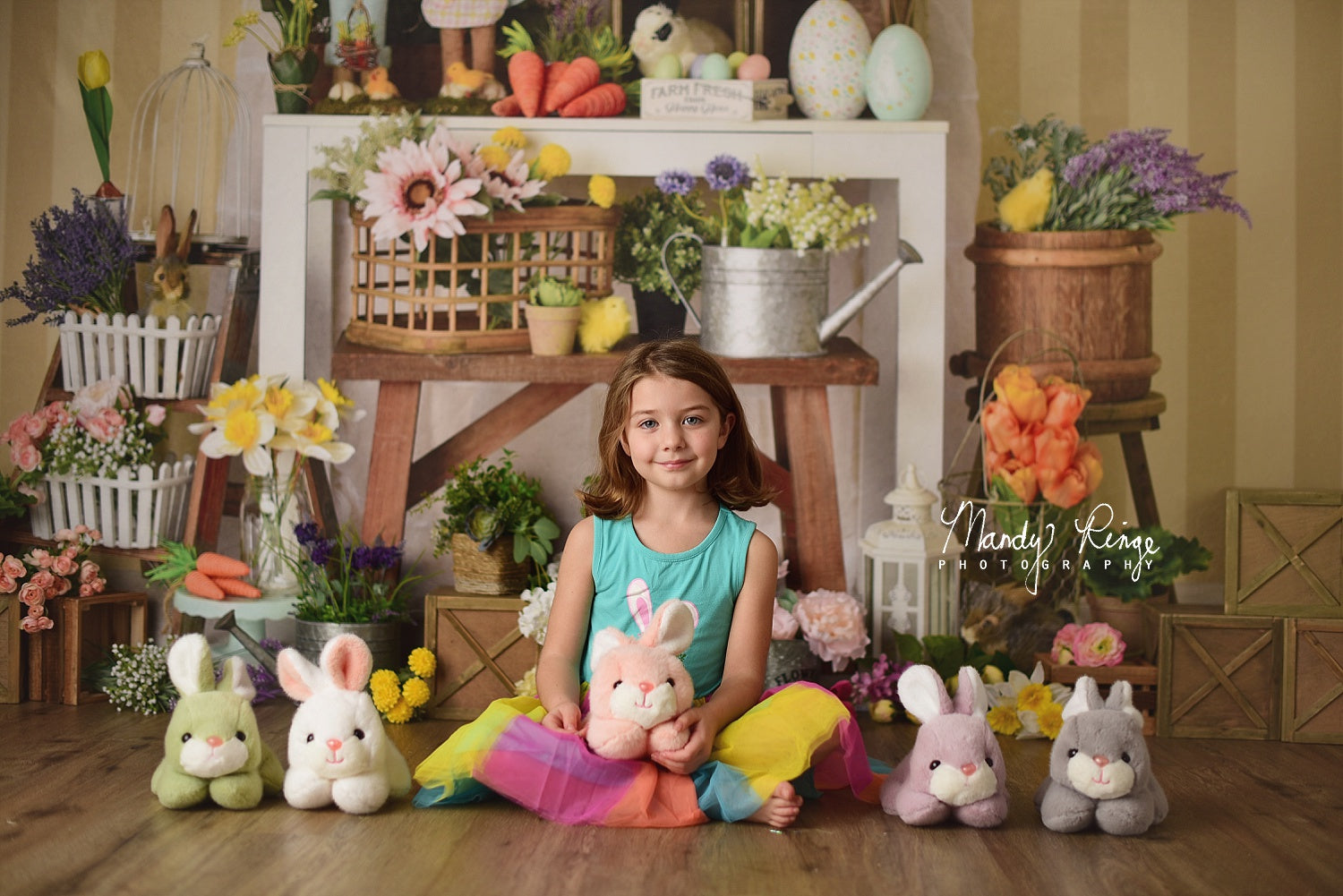 Kate Farmhouse Easter Backdrop Designed by Mandy Ringe Photography -UK