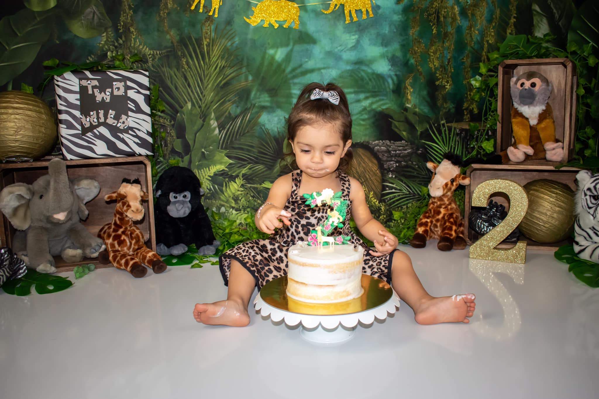 Kate Jungle Backdrop Designed by Mandy Ringe Photography -UK