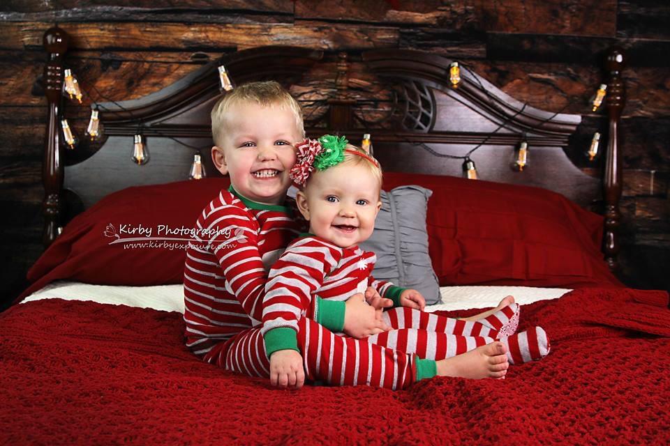 Kate Christmas Wood Wall Headboard Backdrop designed by Arica Kirby -UK