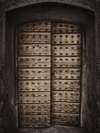 Katebackdrop:Kate Dark Background Iron Door Photography Backdrop For Studio