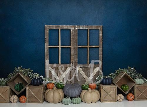 Kate Fall Pumpkins Backdrop Designed by Lisa B -UK