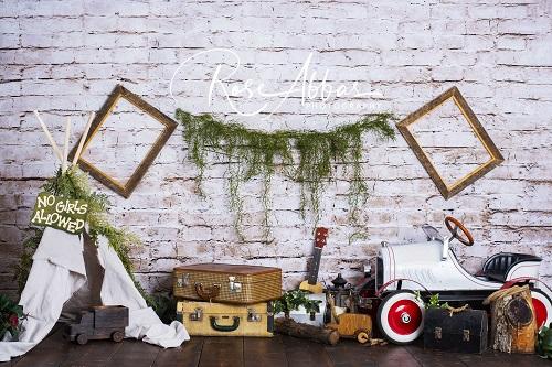 Kate Boys Camping Backdrop Designed By Rose Abbas -UK