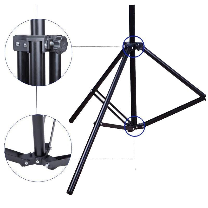 Kate Backgrounds Stand Equipment Black Framework Manual Aluminum - Kate backdrops UK