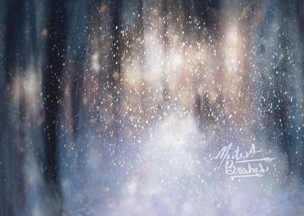 Glitter Light Spot Backdrop