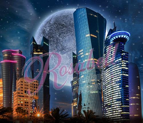 Kate Super Hero Moon City Backdrop Designed by Rosabell Photography -UK