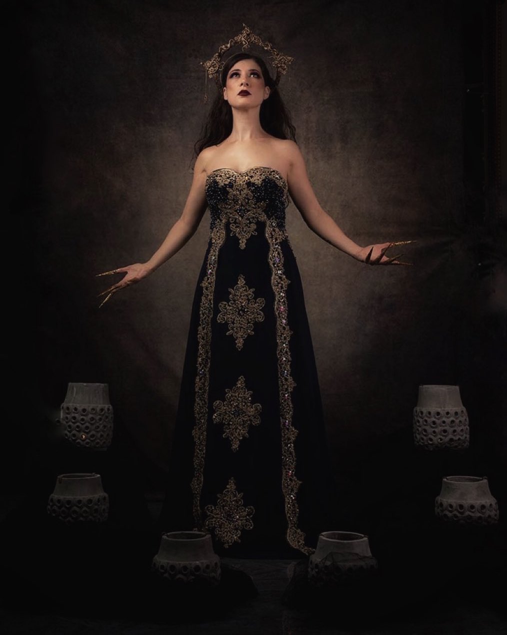 Kate Dark Brown Abstract Texture/Silver Grey Texture Collapsible Backdrop Photography 5X6.5ft(1.5x2m) -UK