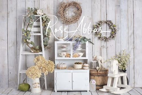 Kate Autumn Backdrop Wood Designed By Rose Abbas -UK