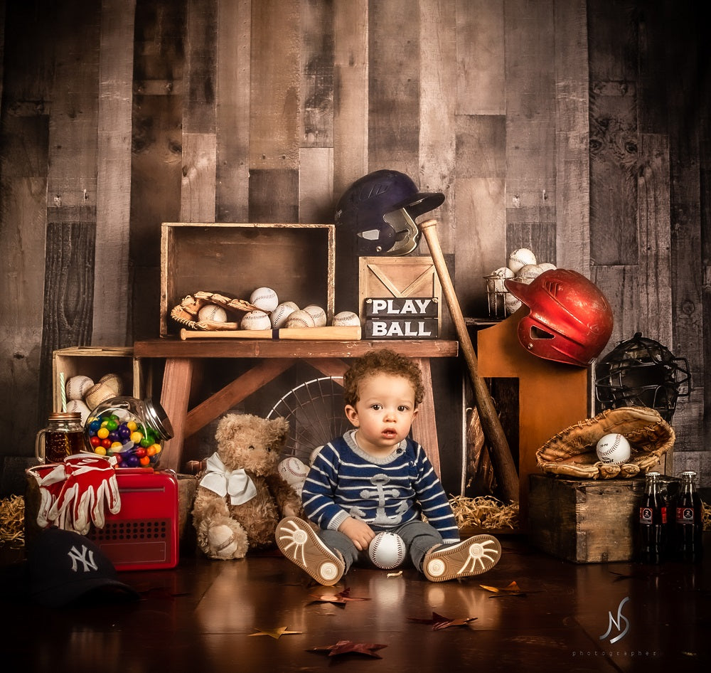 Kate Vintage Baseball Sports Backdrop Designed By Mandy Ringe Photography -UK