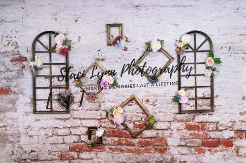 Kate Floral Frames Backdrop Designed By Stacilynnphotography -UK