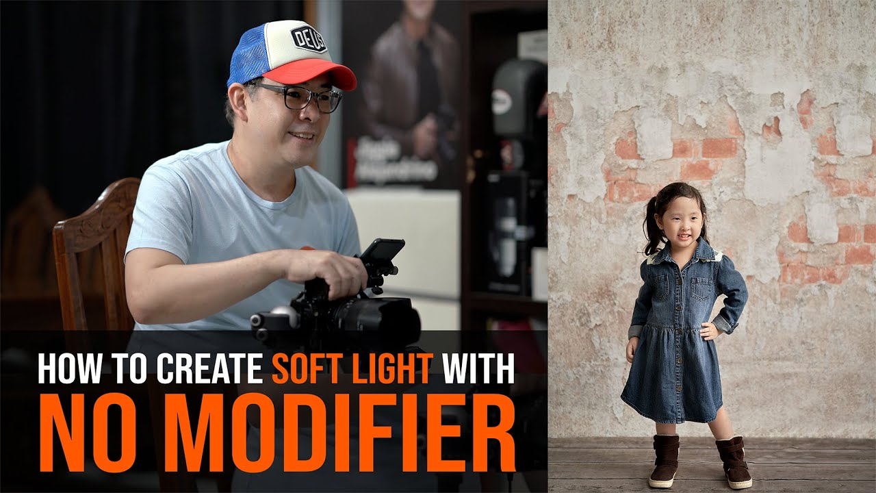 LIGHTING HELP: How To Create Soft Portrait Light WITHOUT the use of a Conventional Modifier?
