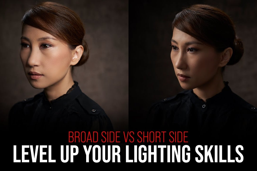 LIGHTING HELP: How to LEVEL UP Your Photography Lighting skills? Try lighting the SHORT SIDE！