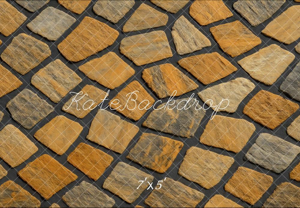 Kate Cobblestone Texture Backdrop Designed by Mini MakeBelieve
