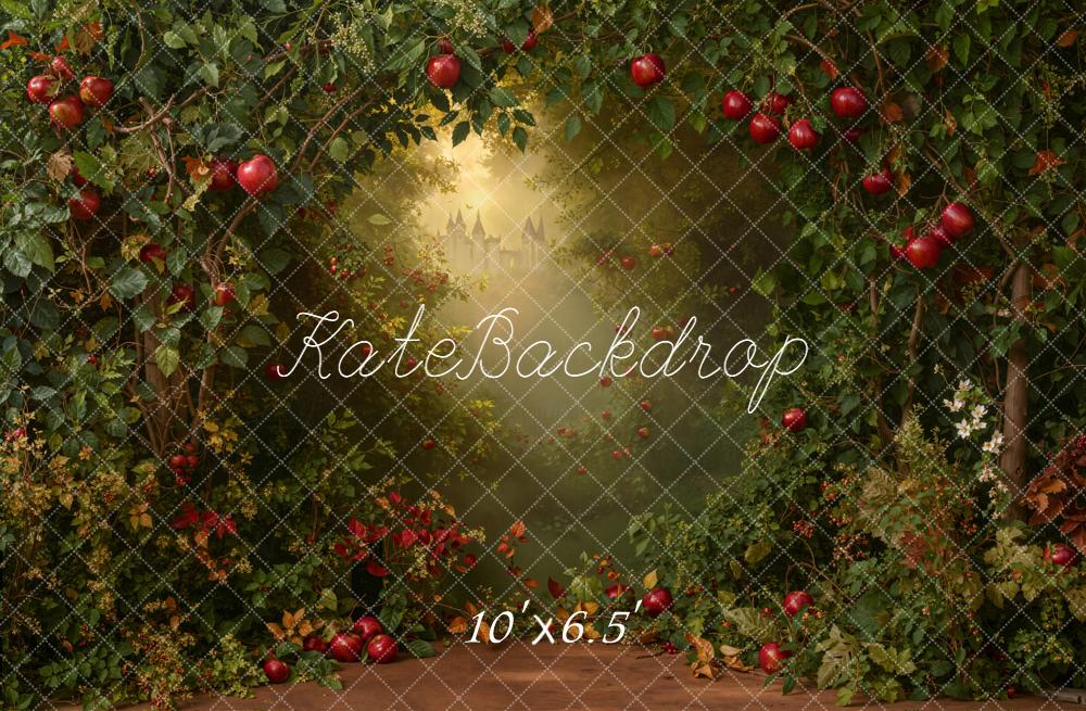 Kate Forest Arch Apples Castle Backdrop Designed by Emetselch -UK